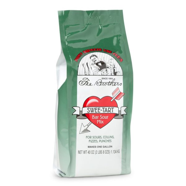 Fee Brothers Swee-Tart Bar Sour Mix 40 oz Pkg 12/Case