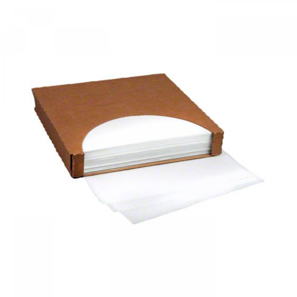 12"x12" White Dry Wax Sandwich Wrap / Basket Liner 5,000/Case