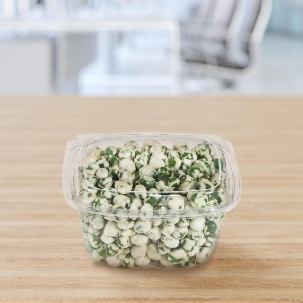 16 oz. Plastic Tamper-Evident Container with Dome Lid - 200/Case - Image 2