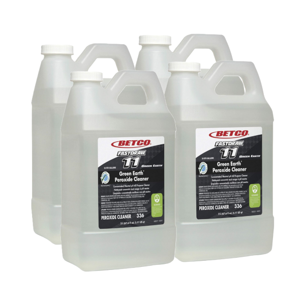FastDraw #11 Green Earth Peroxide All Purpose Cleaner Concentrated 4-2 Liter/Case