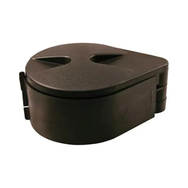 3-Tier Black Glass Rimmer Each - Image 2