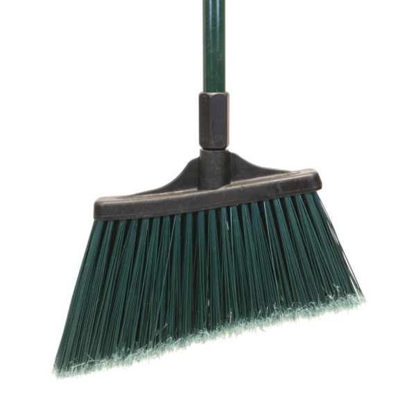 MaxiSweep Green 13" Angle Broom - Flagged