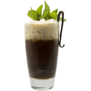 Monin French Vanilla Syrup Featured Recipe - Vanilla Mint Cold Brew