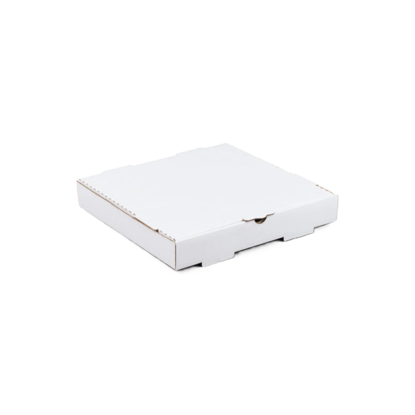 White Pizza Boxes 12"x12"x2" - 50/Case