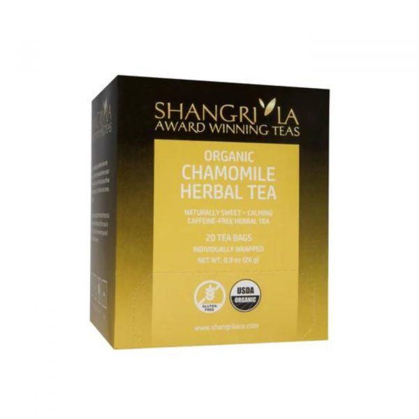 Shangri La - Organic Chamomile Tea - 20 Ct/Box 6 Box/Case - Image 2