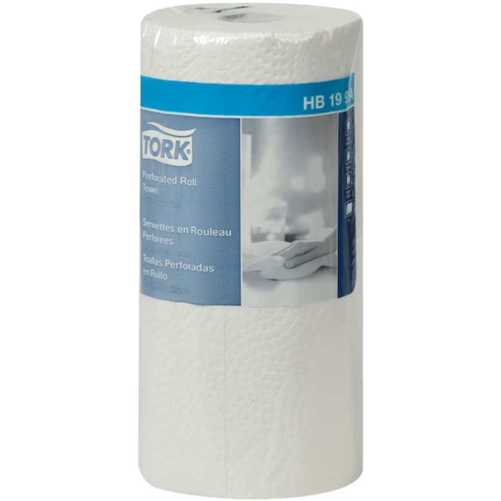 Tork Jumbo Perforated White Kitchen Roll Towel