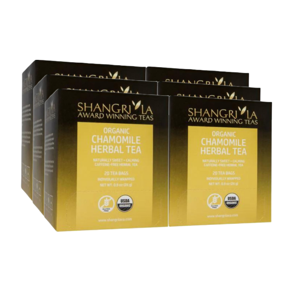 Shangri La - Organic Chamomile Tea - 20 Ct/Box 6 Box/Case