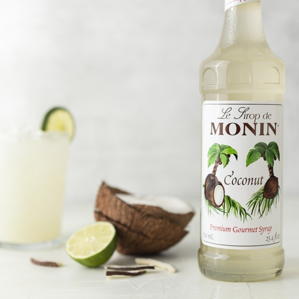 Monin - Coconut Syrup - 1 Liter Bottles - 4 Pack - Image 3