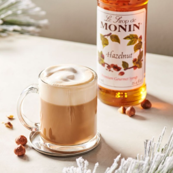 Monin - Hazelnut Syrup - 1 Liter Bottle - Image 2