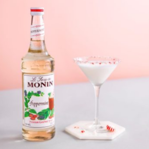 Monin Peppermint Syrup Featured Recipe - Winter Crush Martini