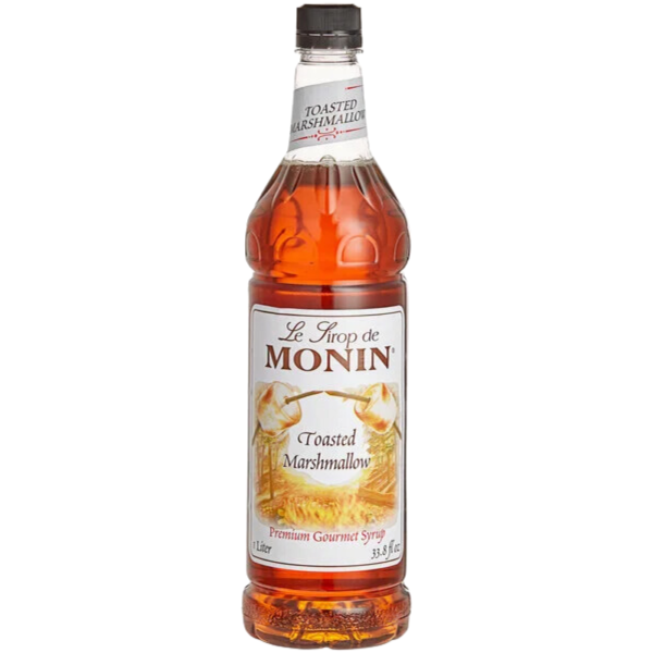 Monin - Toasted Marshmallow Syrup - 1 Liter Bottle