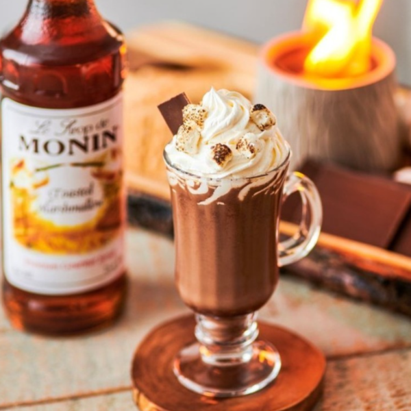 Monin - Toasted Marshmallow Syrup - 1 Liter Bottles - 4 Pack - Image 3